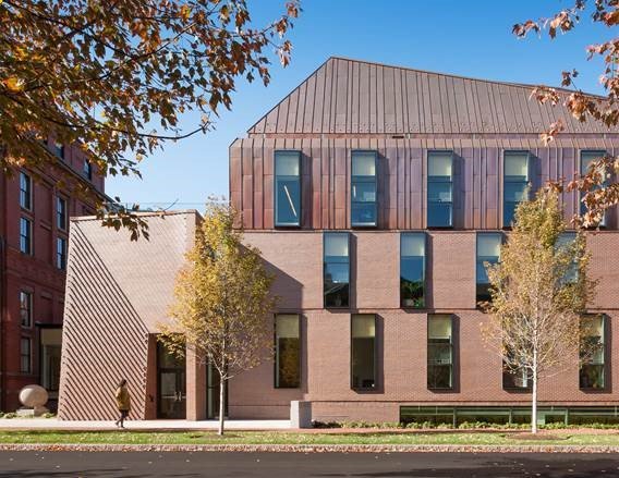 ハーバード大学トザー図書館新築工事、マサチューセッツ州ケンブリッジ、ジョン・ホーナー撮影